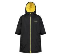 Mountain Warehouse Childrens/kids Tidal Waterproof Robe Jet Black (M)
