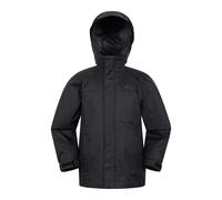 Mountain Warehouse Childrens/Kids Torrent Taped Seam Waterproof Jacket - Jet Black - 2-3 Years - Jet Black - 100% Nylon