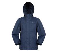 Mountain Warehouse Childrens/Kids Torrent Taped Seam Waterproof Jacket - Navy - 2-3 Years - Navy - 100% Nylon