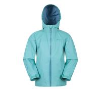 Mountain Warehouse Childrens/Kids Torrent Taped Seam Waterproof Jacket - Teal - 3-4 Years - Teal - 100% Nylon