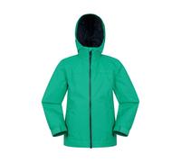 Mountain Warehouse Childrens/Kids Torrent Waterproof Jacket - Green - 13 Years - Green - 100% Polyester