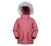 Mountain Warehouse Childrens Ranger Logo Water Resistant Jacket - Pink - Pink - 11-12 years