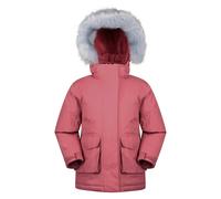 Mountain Warehouse Childrens Ranger Logo Water Resistant Jacket - Pink - Pink - 3-4 Years