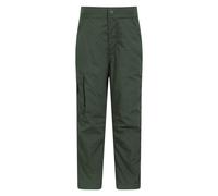 Mountain Warehouse Childrens Trek Winter Hiking Trousers - Khaki Green - 2-3 Years - Khaki Green - 65% Polyester/35% Cotton