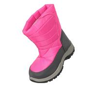 Mountain Warehouse Childrens Unisex Childrens/Kids Caribou Adaptive Snow Boots (Bright Pink) - Size UK 10 Kids