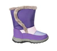 Mountain Warehouse Childrens Unisex Childrens/Kids Caribou Adaptive Snow Boots (Purple) - Size UK 12 Kids