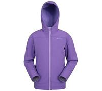 Mountain Warehouse Childrens/Kids Exodus Water Resistant Soft Shell Jacket - Purple - Purple - 5-6 years