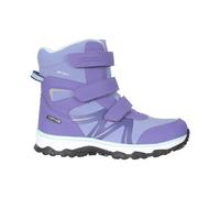 Mountain Warehouse Childrens Unisex Childrens/Kids Slope Adaptive Softshell Snow Boots (Lavender/Mint) - Purple - Size UK 12 Kids