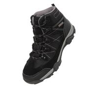 Mountain Warehouse Childrens Unisex Childrens/Kids Trail Suede Walking Boots (Black) - Size UK 13 Kids