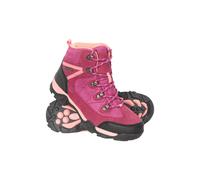 Mountain Warehouse Childrens Unisex Childrens/Kids Trail Suede Walking Boots (Pink) - Size UK 13 Kids
