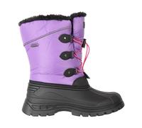 Mountain Warehouse Childrens Unisex Childrens/Kids Whistler Adaptive Snow Boots (Dark Purple) - Size UK 13 Kids
