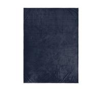 Mountain Warehouse Chunky Blanket - Navy - One Size - Navy - 100% Polyester