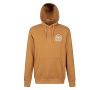 Mountain Warehouse Circular Sunset Mountain Mens Graphic Hoodie Mustard L