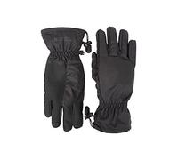 Mountain Warehouse Classic Waterproof Mens Gloves - Textured Palm Cycling Gloves Black M