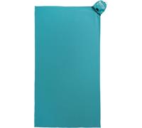 Mountain Warehouse Clip Travel Towel - 70 x 130cm - Teal - Teal - Size: ONE