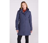 Mountain Warehouse Cloudburst Textured Womens Waterproof Jacket - Navy - Navy - Size: 12