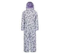 Mountain Warehouse Cloud Kids Snowsuit - Waterproof, Adjustable, One Piece Winter Jumpsuit with Taped Seams & Fleece Lining for Girls & Boys - For Rain, Ski, Winter Lilac Kids Size 3-4 Years