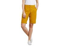 Mountain Warehouse Coast Stretch Womens Shorts - Lightweight 4 Way Stretch Short Pants, Easy Care Ladies Trousers - for Travelling & Outdoors Mustard Women's Size 6