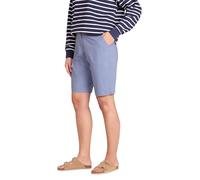 Mountain Warehouse Coast Stretch Womens Shorts - Lightweight 4 Way Stretch Short Pants, Easy Care Ladies Trousers - for Spring Summer, Travelling & Outdoors Blue Women's Size 8