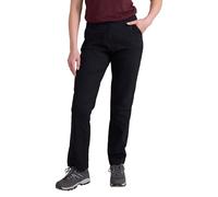 Mountain Warehouse Coastal Stretch Womens Trousers - Breathable, Lightweight Ladies Pants, Lots of Pockets - Spring Summer, Walking, Hiking, Outdoors Black (Regular Length) 16