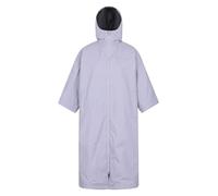 Mountain Warehouse Coastline Womens Water-Resistant Changing Robe - Fleece Lined - Spring Summer Lilac M