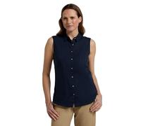 Mountain Warehouse Coconut Sleeveless Womens Shirt - Lightweight & Breathable with Front Pockets - for Spring Summer Outdoors, Holiday, Walking & Hiking Navy Women's Size 20