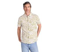 Mountain Warehouse Coconut Slub Texture Short-Sleeved Shirt - Lightweight Cotton Tee with Pocket, Casual Wear - Spring Summer, Holidays & Travelling Pale Green S