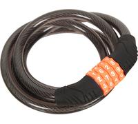 Mountain Warehouse Combination Cable Bike Lock - Black - Black - Size: ONE