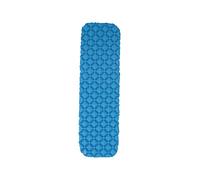 Mountain Warehouse Compact Inflating Mat - Lightweight, Durable, Easy to Pack & Carry Mattress - Best for Autumn, Camping, Hiking, Trekking, Backpacking & Outdoors Blue