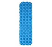 Mountain Warehouse Compact Inflating Mat - Lightweight, Durable, Easy to Pack & Carry Mattress - For Spring Camping, Hiking, Trekking, Backpacking & Outdoors Blue One Size