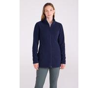 Mountain Warehouse ’Hythe’ Warm And Cosy Front Pockets Elasticated Waist Longline Fleece In Navy Navy 8