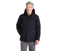 Mountain Warehouse Concord Extreme Mens Down Long Jacket - Waterproof Puffer Coat with Taped Seams, Detachable Hoodie & 4 Pockets - Cold Winter Weather Black M