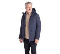 Mountain Warehouse Concord Extreme Mens Down Long Jacket - Waterproof Puffer Coat with Taped Seams, Detachable Hoodie & 4 Pockets - Cold Winter Weather Blue XXS