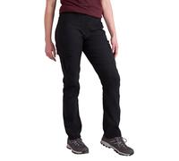 Mountain Warehouse Conniston Womens Cargo Trousers - Ladies Stretchy Quick Dry & UV Protect Pants - Spring Summer Walking, Hiking, Outdoors & Trekking Black Women's Size 22