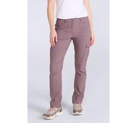 Mountain Warehouse 'Conniston' Womens Cargo Trousers Quick Dry Stretchy Camping Hiking Pants Brown Polyamide - Size 20 UK
