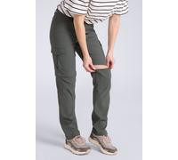 Mountain Warehouse Conniston Womens Zip Off Trouser - Green - Green - Size: 14