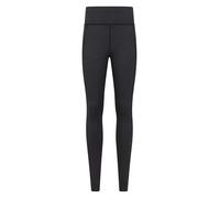 Mountain Warehouse Contin Womens Thermal Trekking Leggings - Moisture Wicking, Breathable & Stretchy Ladies Bottoms - Spring Summer, Walking, Hiking, Outdoors & Trekking Charcoal Women's Size 20