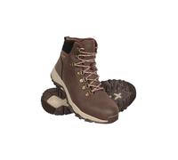 Mountain Warehouse Conway Mens Waterproof Thermal Casual Boots - Fully Taped Waterproof Inner Shoes with PU Leather Upper - Autumn Winter, Hiking, Trekking & Outdoors Brown Adult Shoe Size 8