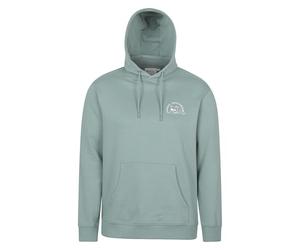Mountain Warehouse Cornwall Mens Graphic Hoodie Light Khaki XL