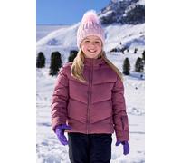 Mountain Warehouse Cortina Kids Padded Ski Jacket - Pink