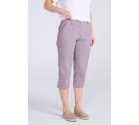 Mountain Warehouse Coastal Stretch Womens Cargo Capri - Grey - Grey - Size: 16