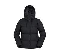 Mountain Warehouse Cosy Wrap Womens Long Down Jacket Black Women's Size 12