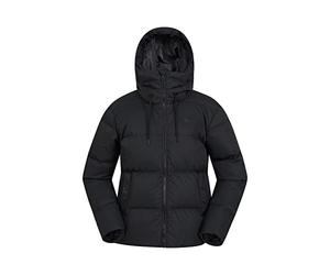 Mountain Warehouse Cosy Wrap Womens Long Down Jacket Black Women's Size 20