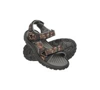 Mountain Warehouse Crete Mens Sandals - Durable & Sturdy Grip, Cushioned Footbed, Neoprene Lined, Hook & Loop Straps Beach Shoes - Spring Summer Travel, Walking Camouflage (01) Adult Shoe Size 7