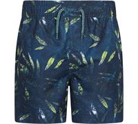 Mountain Warehouse Crush Patterned Kids Boardshorts - Green - Green - Size: 5-6y
