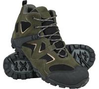 Mountain Warehouse Curlew Mens Waterproof Low Profile Walking Boots - IsoDry Shoes with EVA Cushioning - Spring, Summer Hiking, Trekking, Outdoors Khaki Adult Shoe Size 10