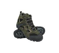 Mountain Warehouse Curlew Mens Waterproof Low Profile Walking Boots - IsoDry Shoes with EVA Cushioning - Spring, Summer Hiking, Trekking, Outdoors Khaki Adult Shoe Size 9