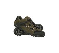 Mountain Warehouse Curlews Mens Waterproof Walking Shoes - Quick Drying Footwear, Suede & Mesh Outer & Rubber Sole - for Spring, Summer, Camping & Hiking Khaki Adult Shoe Size 13