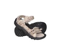 Mountain Warehouse Cyprus Womens Sandal - Breathable Ladies Daily Use Shoes with Neoprene Lining - For Spring Summer, Beach, Walking, Hiking & Outdoors Taupe Adult Shoe Size 5