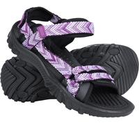 Mountain Warehouse Cyprus Womens Sandal - Breathable Ladies Daily Use Shoes with Neoprene Lining - For Spring Summer, Beach, Walking, Hiking & Outdoors Purple Adult Shoe Size 6